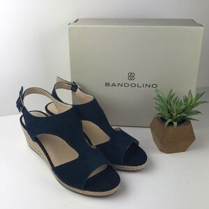NEW Bandolino Natasha Espadrille Wedges 9.5